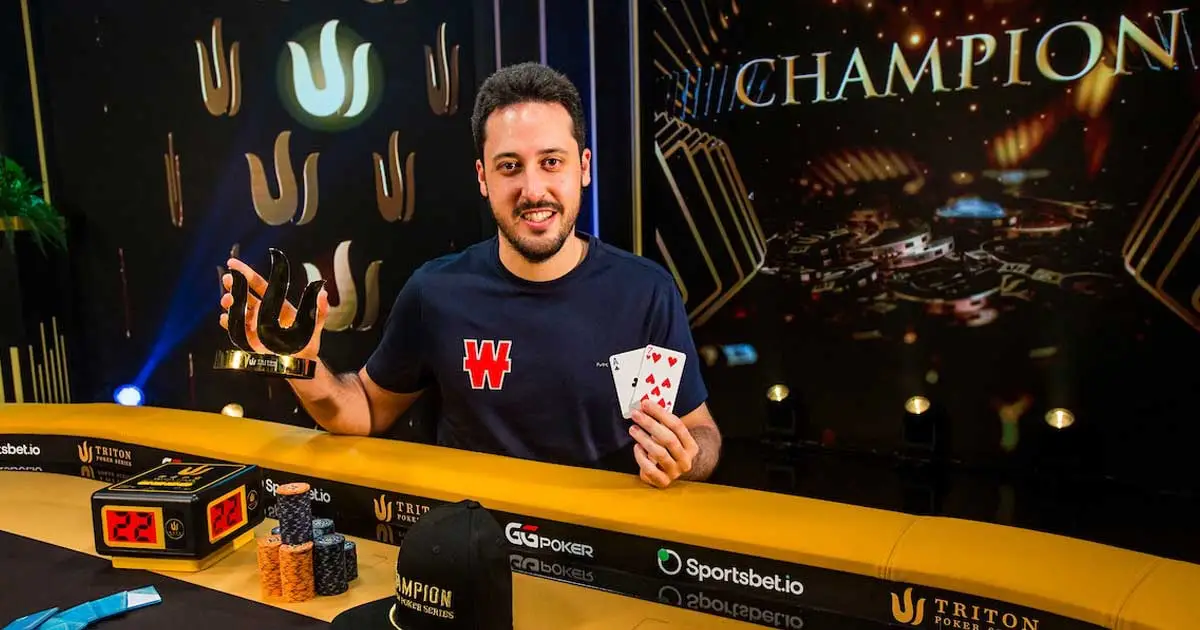 Adrian Mateos écrase le Triton Invitational pour 6,37 M$