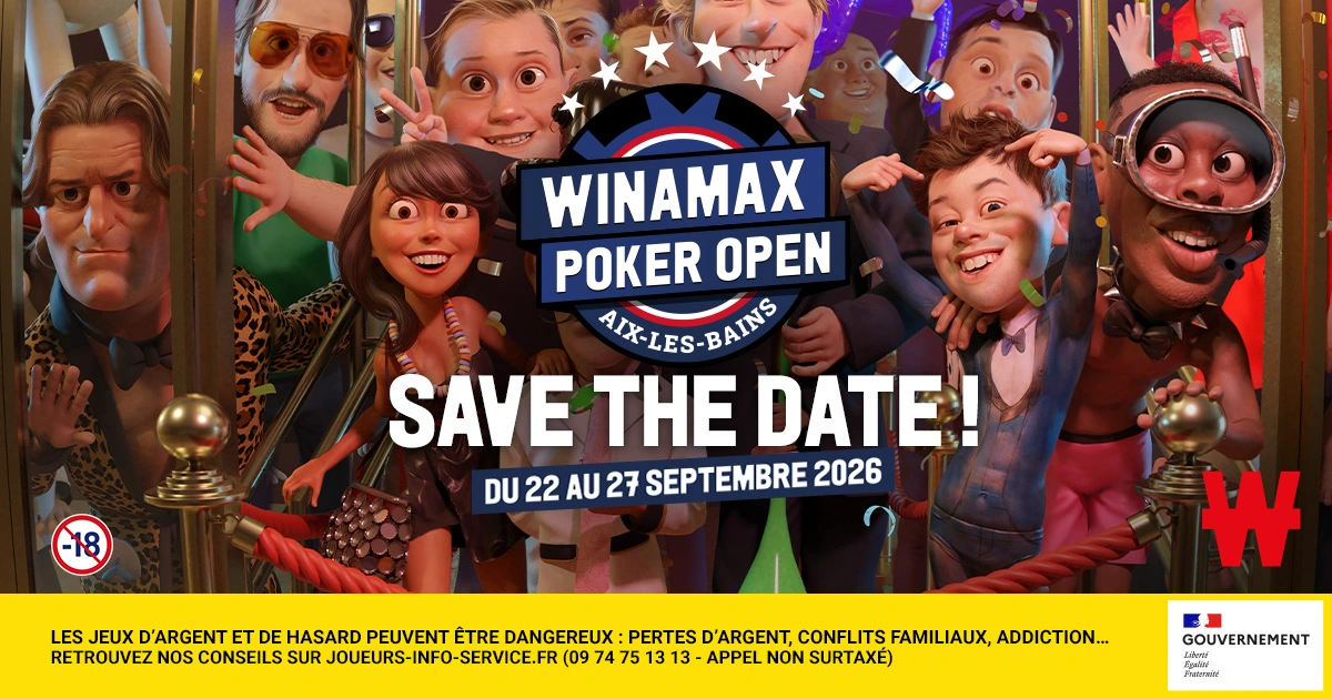 Aix-les-Bains relance le poker : le calendrier 2026 dévoilé