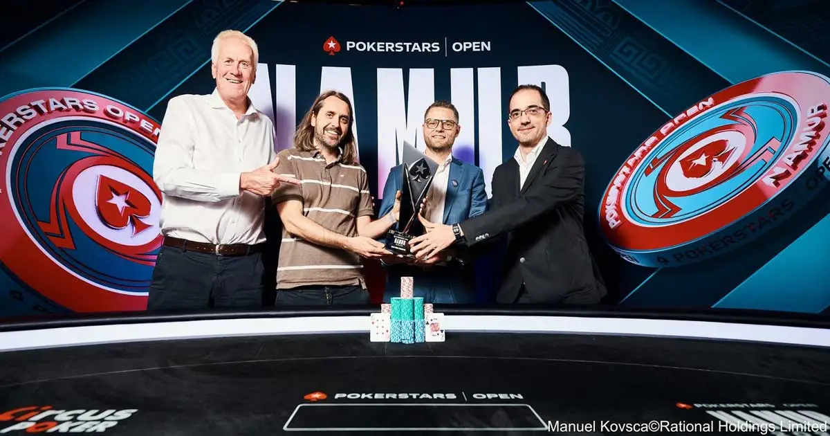De Visscher gagne le PokerStars Open Namur 2026 (220 800 €)