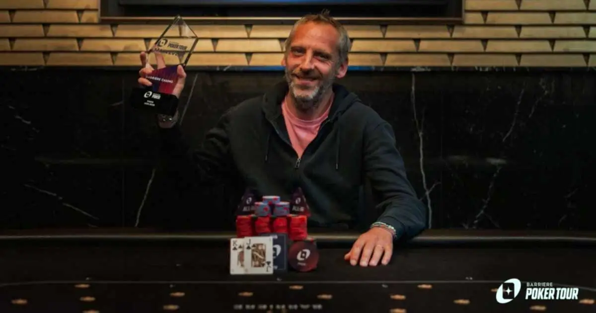 Maxime Baldon s'impose au BPT Paris 2026 pour 41 242 €