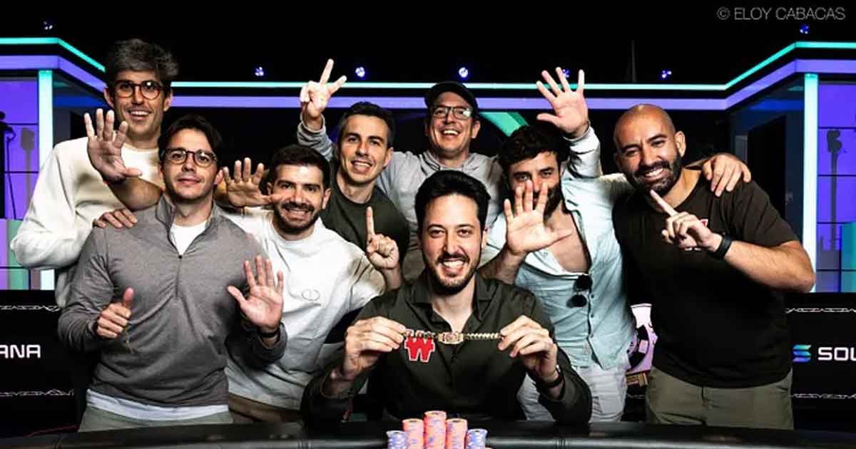 Adrian Mateos, plus jeune joueur à 6 bracelets WSOP (4,3 M$)
