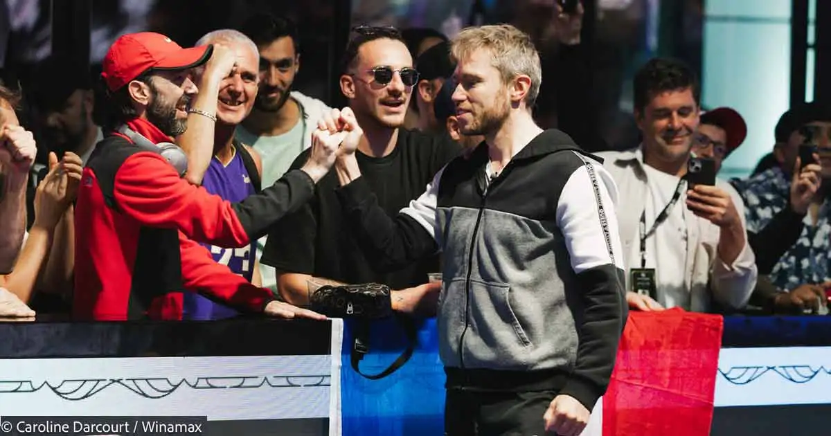 Mario Boos  le pari fou qui le mène en table finale WSOP