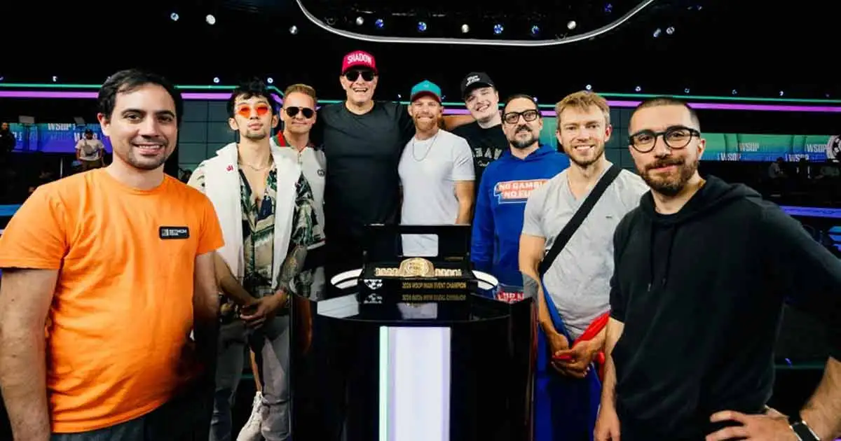 Mario Boos avant la table finale WSOP  rester dans sa bulle